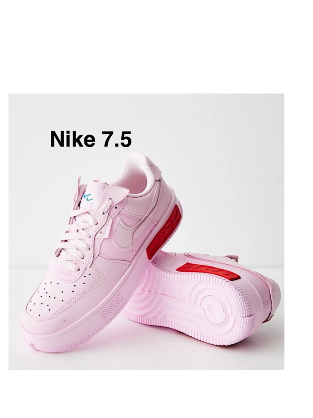 Nike Air Force 1 Low Fontanka Foam Pink (Women's) Size 7.5⭐️⭐️⭐️⭐️ - Picture 1 of 14